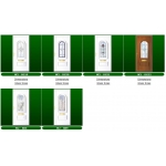 door panel w designs